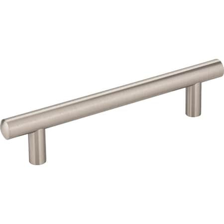 Jeffrey Alexander 128 mm Center-to-Center Satin Nickel Key West Cabinet Bar Pull 178SN